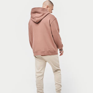 Sudadera con Capucha Unisex de Diseño Nuevo, Estilo Francés, Hombros Caídos, Corte Holgado, Algodón de Alta Calidad, Tejido Grueso - Product Image 6