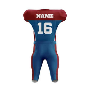 Diseña tu propia sublimación personalizada, conjuntos de camisetas de fútbol americano, ropa de fútbol de equipo personalizada, uniforme de fútbol americano - Product Image 3