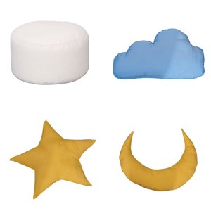 เต็นท์บ้านเด็กเล่นผ้าดีไซน์ทันสมัยสีฟ้า เหมาะสำหรับวันเกิด - Product Image 2