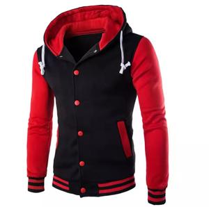 Chaquetas universitarias de alta calidad para hombre, ropa de invierno de diseño personalizado, decoración bordada de manga larga, venta al por mayor, Letterman de tela - Product Image 3