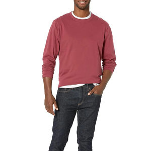 สเวตเชิ้ตคอกลมสำหรับผู้ชาย, สเวตเชิ้ตผ้าฟลีซให้ความอบอุ่นและนุ่มสบายเหมาะสำหรับฤดูหนาวขนาดมืออาชีพ - Product Image 4