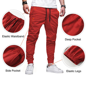 Wholesale High Quality Breathable Cotton Blended Activewear Jogger pants Comfort with Elastic Waistband - Product Image 5