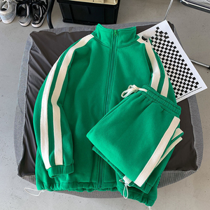 Conjunto Deportivo de Dos Piezas Estilo Coreano Informal Personalizado a Precio de Fábrica en China, Conjunto de Sudadera - Product Image 2