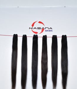 Venta al por mayor vietnamita 100% cutícula alineada trenzas de onda profunda cabello indio procesamiento químico libre 1B Color extensiones de cabello humano - Product Image 3