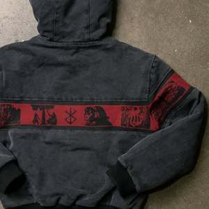 Veste d'hiver à capuche personnalisée pour hommes, surdimensionnée, décontractée, toile épaisse, flanelle, chaude, à la mode, imprimée camouflage - Product Image 5