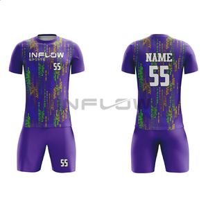 Maillot de football personnalisé pas cher, dernières conceptions de maillots de football, nouveau modèle, approvisionnement OEM, uniforme de football - Product Image 1