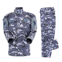 Uniforme Táctico de Seguridad de Algodón Transpirable de Secado Rápido Suministrado por la Fábrica, Conjunto de Ropa de Invierno de Manga Larga, Color Personalizado