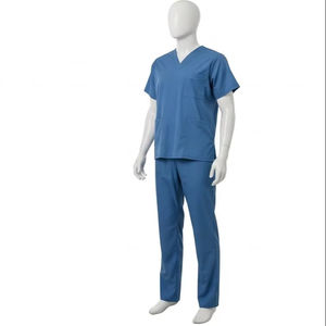 Vêtements médicaux d'hôpital en tissu polyester-coton avec fonction de détection d'aiguilles, vêtements de travail cliniques professionnels, vente en gros - Product Image 5