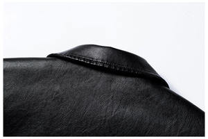 Ropa cálida de invierno al aire libre Chaquetas de piel de oveja para hombre Precio asequible Hecho directo de fábrica Ropa de hombre Chaquetas de cuero - Product Image 3