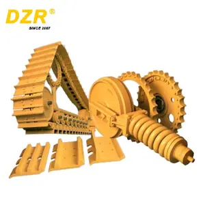 Buldozer yedek parça Dozer için ekskavatör Mini parça traktör paletli ekipman satış silindiri kullanılan D4h yürüyen aksam parçaları