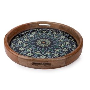 Plateau de service en bois pour la nourriture Plateaux de petit-déjeuner pour la décoration de la maison Disponible à un prix abordable - Product Image 1