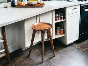 เก้าอี้ไม้ปรับระดับได้ทำด้วยมือที่ทันสมัยพร้อมการออกแบบที่เป็นมิตรกับสิ่งแวดล้อมสำหรับการตกแต่งห้องนอนอพาร์ทเมนต์ - Product Image 2