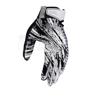 Gants de football américain de nouveau style avec protection des mains couleur basse quantité minimale de commande haute visibilité - Product Image 5