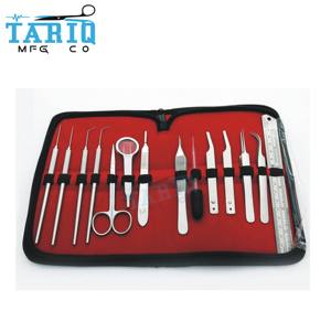 Kit de Disección Veterinaria de Alta Calidad, Nuevo Modelo 2023, Agujas de Acero Inoxidable, Micro Pinzas Adson - Product Image 1