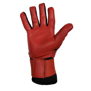 Guantes de bateo de béisbol hechos de cuero con puño largo ligero y cómodo Guantes de bateo de béisbol de moda deportiva de alta calidad - Product Image 6