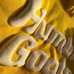 Clothing Manufacturer Custom <b>Y2K</b> Street Heavyweight French Cotton 450Gsm Puff Print Cropped Hoodie Baggy <b>Vintage</b> Full Zip Hoodie - Product Image 5