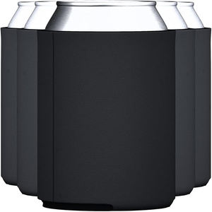 Porte-canette et porte-bouteille isotherme en néoprène réutilisable de 12 oz, couleur orange unie, avec logo personnalisé, mousse isolante de 3 mm/5 mm, design recyclable - Product Image 5