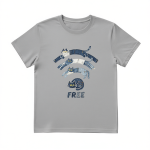 T-Shirt Unisex 100% Cotone 210GSM Stile Casual con Logo Personalizzato Stampato sul Davanti Disponibile Serigrafia DTG per Uso Quotidiano - Product Image 2