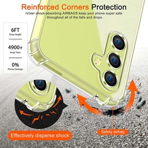 Custodia morbida trasparente antiurto per <span class=keywords><strong>Samsung</strong></span> Galaxy M54 5G M04 M53 5G M33 <span class=keywords><strong>M23</strong></span> M13 5G M52 M32 Cover posteriore in Silicone per <span class=keywords><strong>Samsung</strong></span> M14 5G - Product Image 2