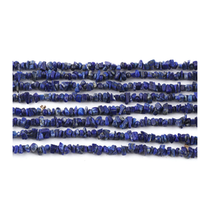 ขายส่งคุณภาพสูงพลอยชิปสตริง Lapis อภิปรัชญาลูกปัดพลอยธรรมชาติจำนวนมากตกแต่งบ้าน ISO 9001 - Product Image 2