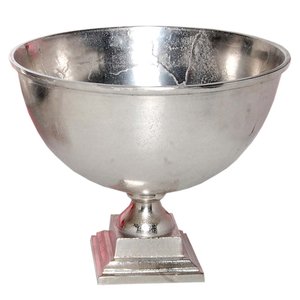 Enfriador de vino con cabeza de ciervo plateado de lujo, Metal con asta de cuenco de hielo, Cubo de champán nórdico, centro de mesa decorativo, decoración de Bar para el hogar - Product Image 4