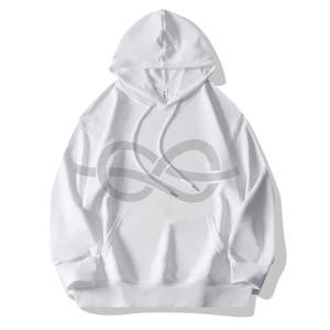 Sweat à capuche unisexe à épaules tombantes pour hommes, léger, décontracté, vente en gros de pullover pour hommes - Product Image 1