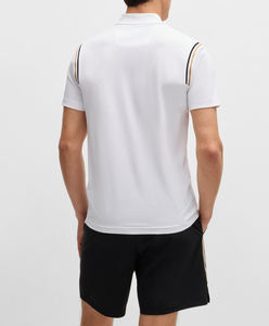 Polo de diseño personalizado de alta calidad Camiseta de manga corta para hombre Polo de secado rápido Camiseta cómoda - Product Image 5