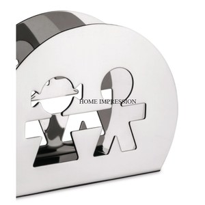 ที่ใส่ทิชชู่สแตนเลสหรูหราแฟชั่นหรูหราที่ใส่ทิชชู่และผ้าเช็ดปากสำหรับตกแต่งโรงแรมและร้านอาหาร - Product Image 2