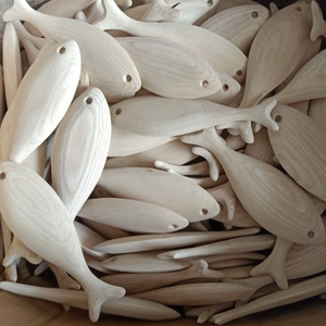 Handcrafted Wooden Fish | Natural Wood Carving, Home & Office Decoration, OEM Private Label Exporter - Product Image 6