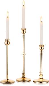 Juego personalizado de seis portavelas de Metal, diseño decorativo elegante de los más vendidos, soporte de vela de Metal elegante - Product Image 6