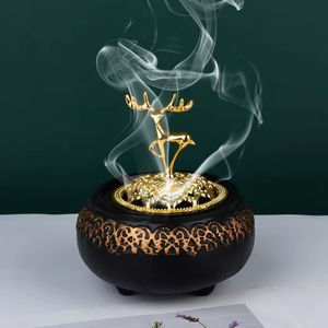 Quemador de Incienso Oriental Decorativo de Latón, Perfecto para Experiencias de Aromas Exóticos y un Hermoso Estilo de Hogar - Product Image 1
