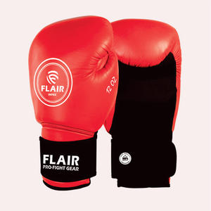 Conjuntos de boxeo profesionales de cuero PU duraderos y ecológicos de alta calidad, guantes transpirables, logotipo personalizado, equipo de talla grande competitivo - Product Image 1