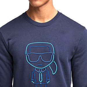 ชุดวอร์มแขนยาวของผู้ชายแบบสลิมฟิตสำหรับ2025ผู้ใหญ่สีทึบ - Product Image 5