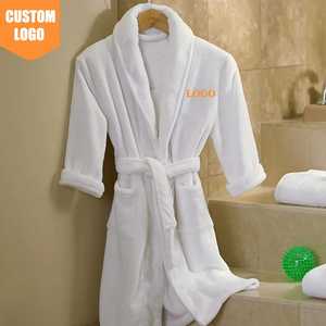 Haute qualité 100% coton éponge Robe épaisse enfants peignoir couleur personnalisée étiquette privée tissé techniques - Product Image 1