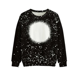 Tie Dye pullover เสื้อฮู้ดหลวม sportwear เสื้อโพลีเอสเตอร์ระเหิดเปล่าสำหรับ DIY ความร้อนพิมพ์ภาพโลโก้ - Product Image 5