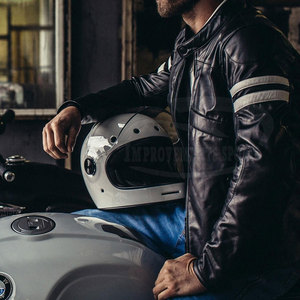 Vestes de moto en cuir personnalisées avec votre propre conception Veste de moto en cuir fabriquée au Pakistan - Product Image 5