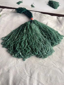 Cuentas Redondas de Piedra Verde Pulida de Alta Calidad de 4 Quilates para la Fabricación de Joyas - Cuentas Sueltas de Sunita Gems Modelo B27 Precios al por Mayor - Product Image 5