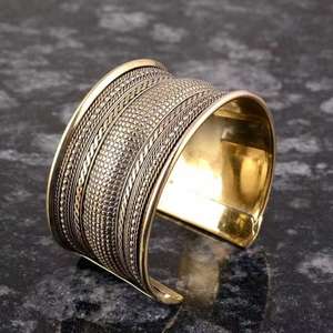 กำไลโลหะสไตล์งานแต่งงานประติมากรรมโลหะแบบออกซิไดซ์หรูหราในจีนที่ทันสมัย - Product Image 4