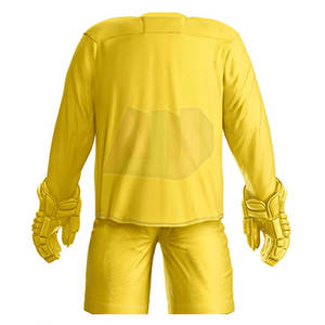 Tenues de hockey sur glace pour le sport, ensembles fabriqués en tissu 100% polyester léger, respirant, absorbant l'humidité, confortable pour l'entraînement - Product Image 6