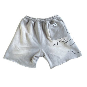 Pantalones Cortos Deportivos para Hombre, Personalizados, Talla Grande, Lavado Ácido, Estilo Urbano, Sólidos, para Gimnasio, Fitness y Atletismo - Product Image 4