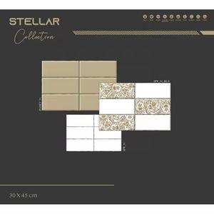 Vistaar Brand Luster Artístico Digital Cerámica Azulejos de pared brillantes 12x18in 30x45cm 300x450mm Suministro directo Diseño de porcelana - Product Image 4