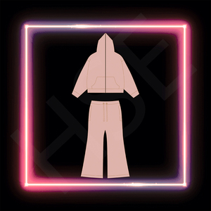 Conjunto Deportivo Personalizado para Hombre, Sudadera con Capucha y Cremallera, Conjunto Deportivo para Hombre de Algodón Grueso con Lavado Ácido - Product Image 1