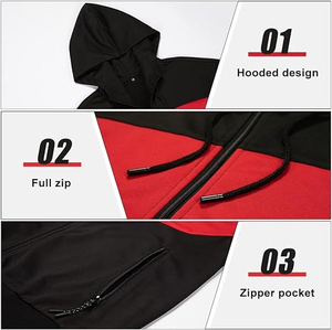 Haute qualité hiver hommes à manches longues Football survêtement formation Jogging Logo personnalisé en gros entraînement en plein air - Product Image 3