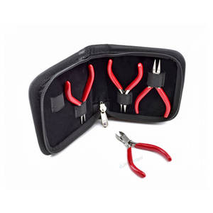 Juego de Mini Alicates de Acero Inoxidable de Alta Calidad, 4 Piezas, Herramientas para Hacer Joyas, Alicates Redondos, Planos, de Punta de Cadena y de Corte Lateral - Product Image 1