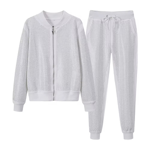 Survêtement pour hommes personnalisable le plus vendu avec strass veste d'hiver à capuche prix raisonnable services OEM logo personnalisé - Product Image 1