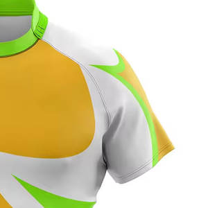 เสื้อรักบี้แขนสั้นสำหรับผู้ชายเสื้อรักบี้2025สั่งทำ - Product Image 4