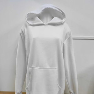 BE105 Unisex Poly/Cotton Fleece Pullover Hoodie Maroon sudadera Premium Cotton Fleece Pullover Hoodie - Product Image 6