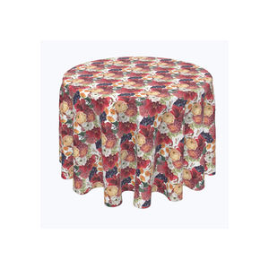 Diseño atractivo 100% algodón hermosa combinación de colores bordados manteles de fiesta de boda - Product Image 6