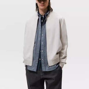 Veste thermique coupe classique avec col haut et ourlet élastique pour aventures en plein air Veste polaire pour homme - Product Image 1