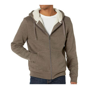 คอลเลกชันใหม่ของผู้ชายเสื้อแจ็คเก็ตแขนยาวมีฮู้ดปักลายแบบดิจิตอลจำนวน2ชิ้นย้อมสีล้วน - Product Image 5